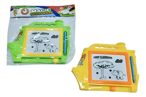 Juego Tablero Mágico Pizarra Barco  Didáctico Juguete