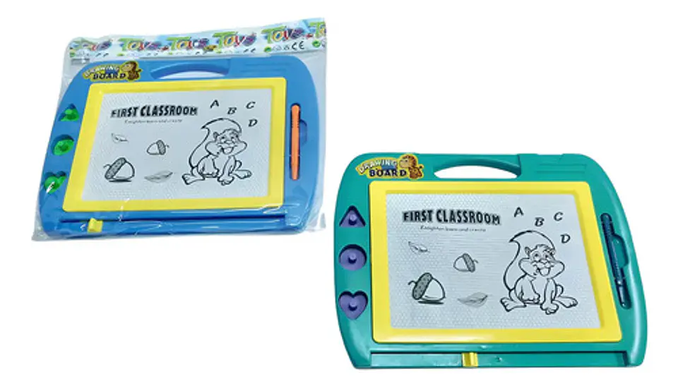 Juego Tablero Mágico Pizarra Casa  Didáctico Juguete 26cm 1