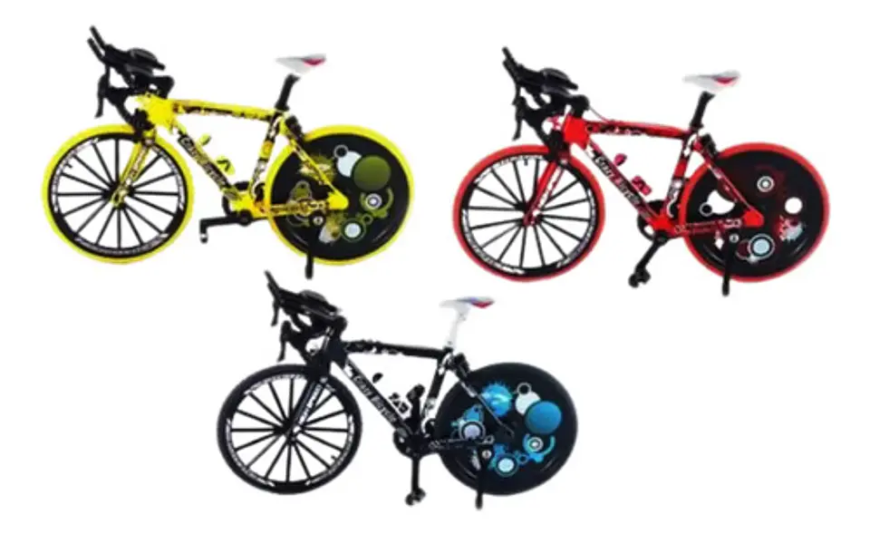 Bicicleta Montaña Diecast Escala 1:8 Colección Juguete Bmx 2