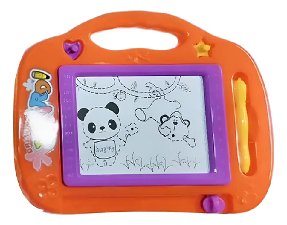 Juego Tablero Mágico Pizarra Maleta Didáctico Juguete 22cm 1