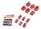Juguete Carros  Bomberos  X6 Und De Impulso - Miniatura 1
