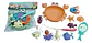 Juego Peces, Animales Marinos Juguete Caña De Pescar - Miniatura 2