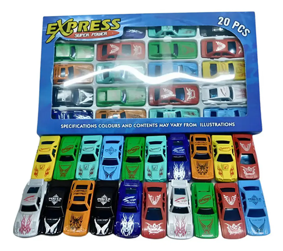 Carros Colección Carreras X20  Autos Juguetes Niños 1