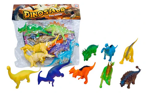 Dinosaurios Depredador Juguete Regalo Dinosaurio 8und