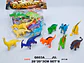 Dinosaurios Depredador Juguete Regalo Dinosaurio 8und - Miniatura 2