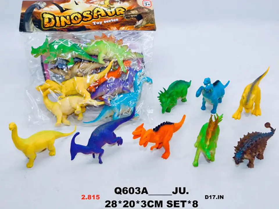 Dinosaurios Depredador Juguete Regalo Dinosaurio 8und 2