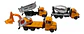 Construcción Carros Volqueta Camión Juguete Niños Metálicos - Miniatura 3