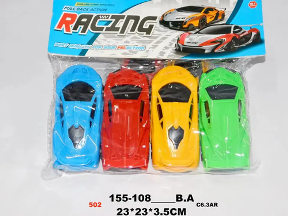 Carros Auto X4 Und Cars Deportivo Juguete Niños Plásticos 2