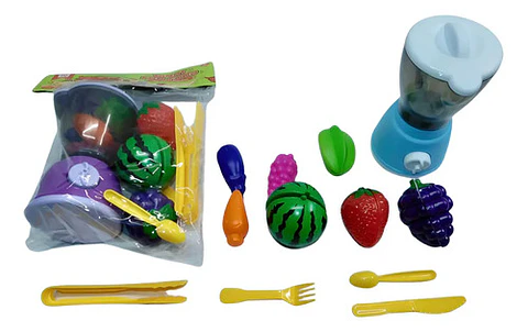 Licuadora Batidora Juguete Frutas Juego Cheff