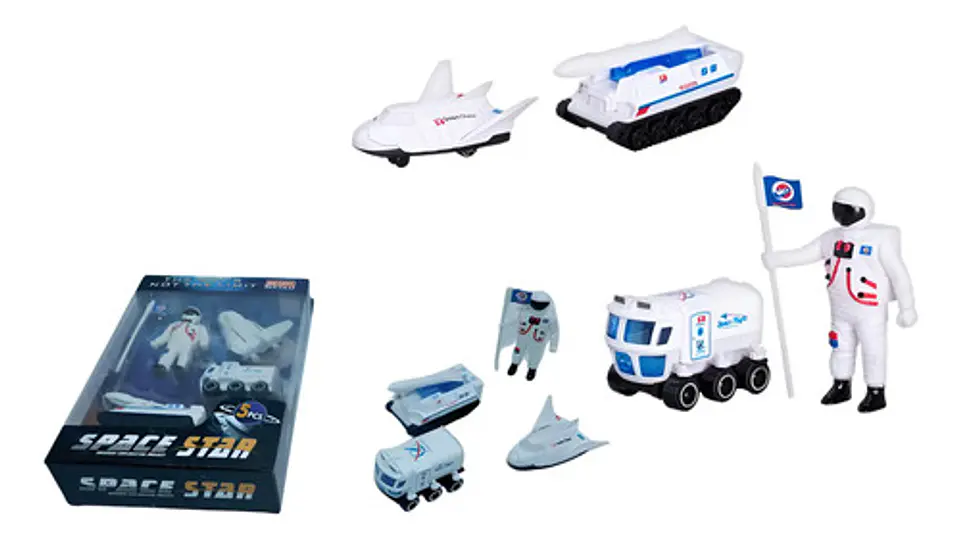 Juguete Nave Espacial Astronauta Espacial Juego Luna 1