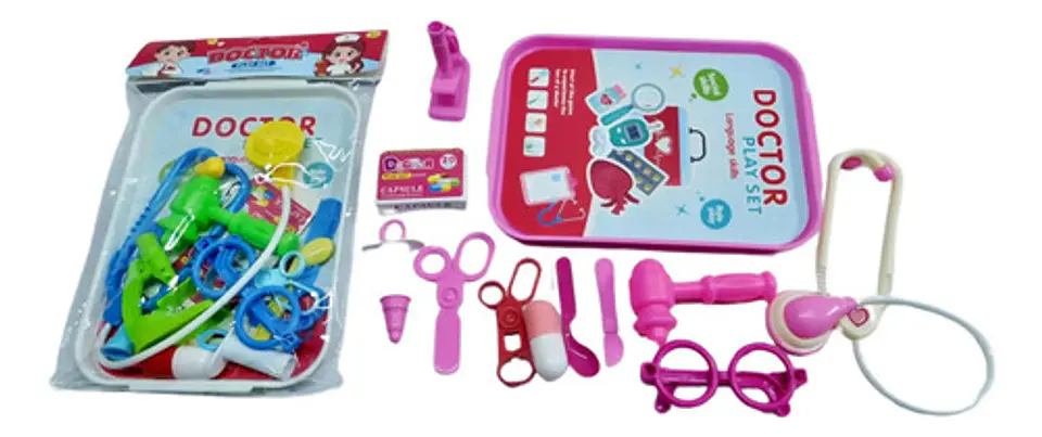 Set Doctor Doctora Kit Medico Juguete Juego Hospital 1