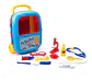 Botiquín Médico, Maleta Con Rueda  Juguete Doctor Niños - Miniatura 2