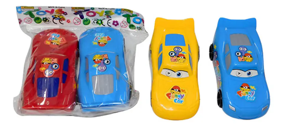 Carros Auto X2und Cars Rayo Juguete Niños Plásticos Pvc 1