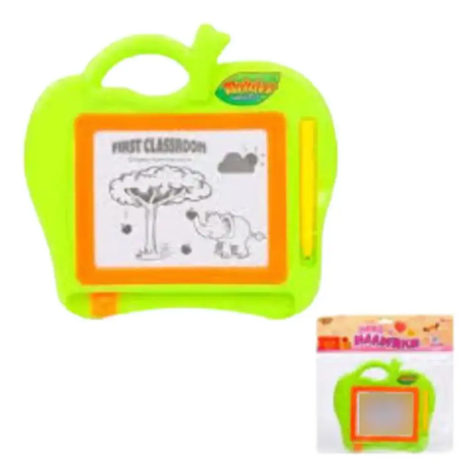 Juego Tablero Mágico Pizarra Manzana Didáctico Juguete 2