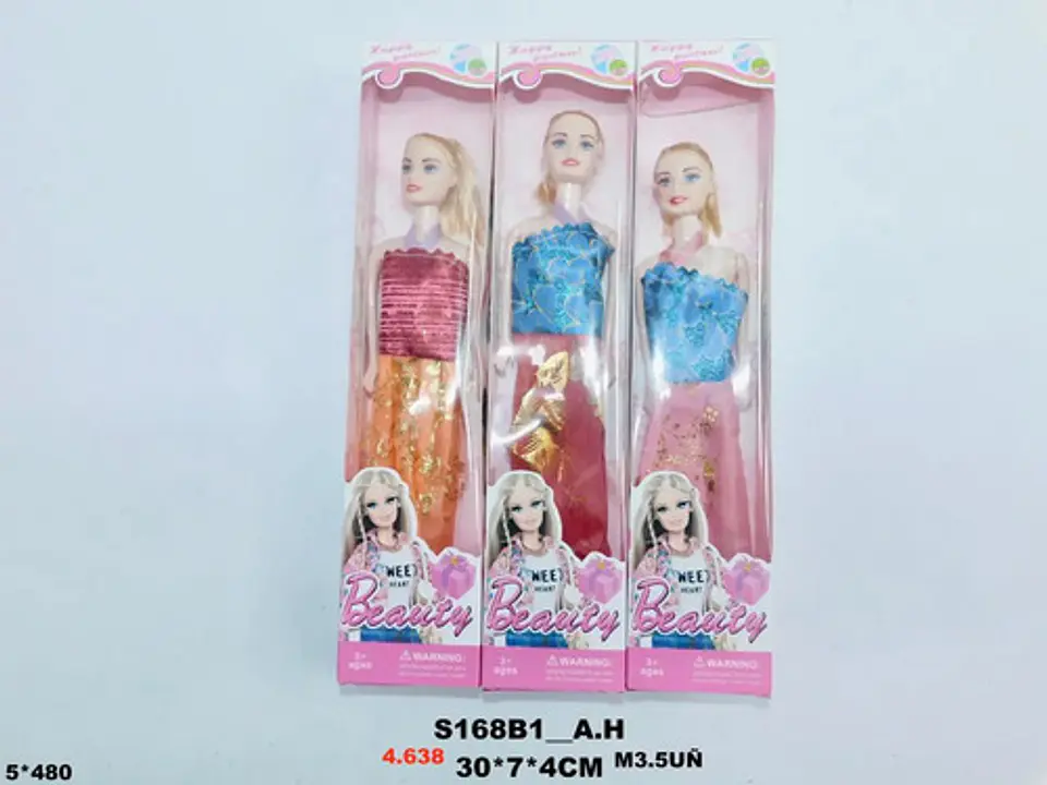 Muñecas X1  Und Juguete Para Niñas Juego Fashions 2