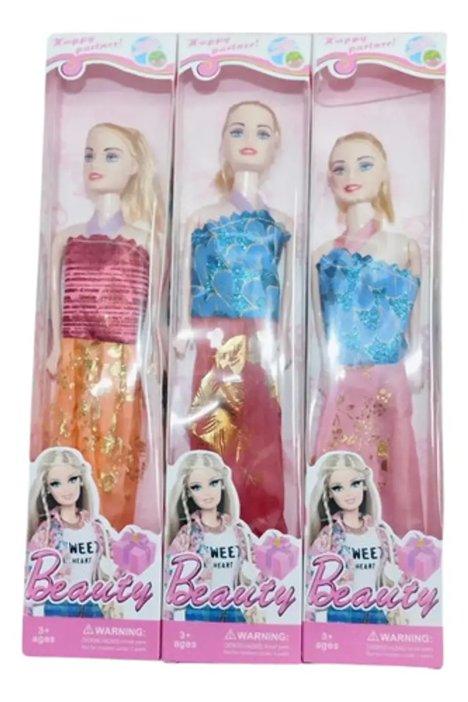 Muñecas X1  Und Juguete Para Niñas Juego Fashions 3