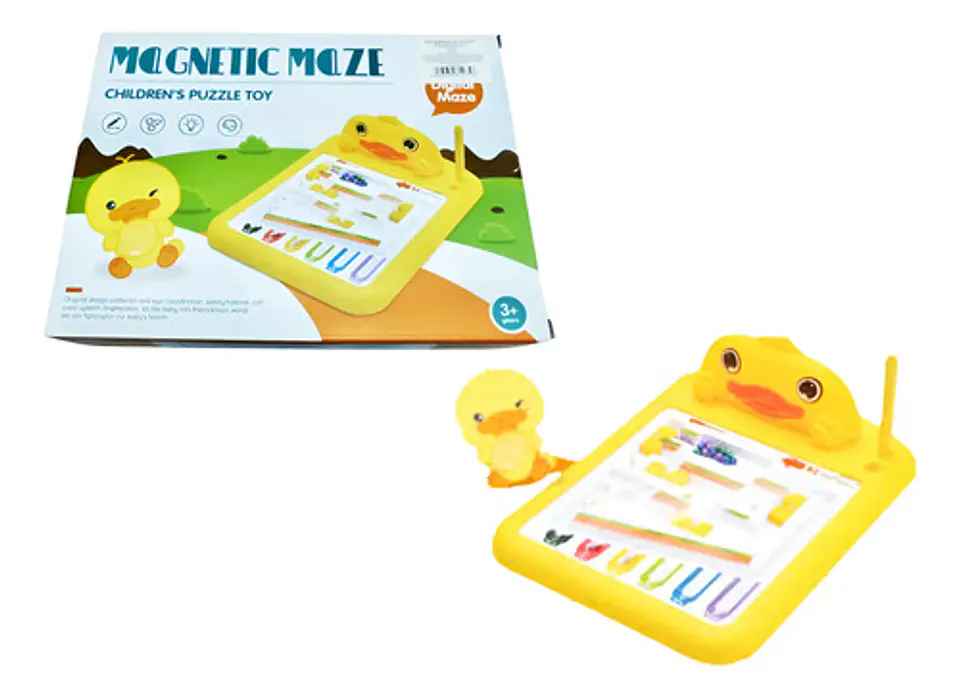 Juguete Juego Didáctico Magnético Pizarra Crear Figuras Pato 1