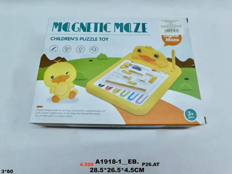 Juguete Juego Didáctico Magnético Pizarra Crear Figuras Pato 2