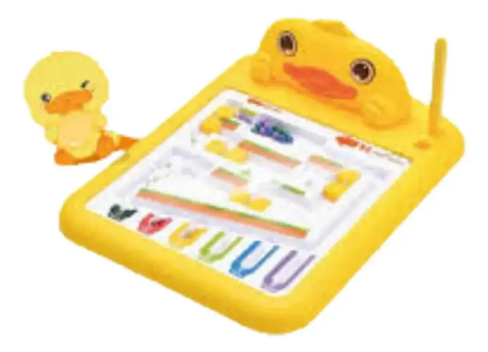 Juguete Juego Didáctico Magnético Pizarra Crear Figuras Pato 3