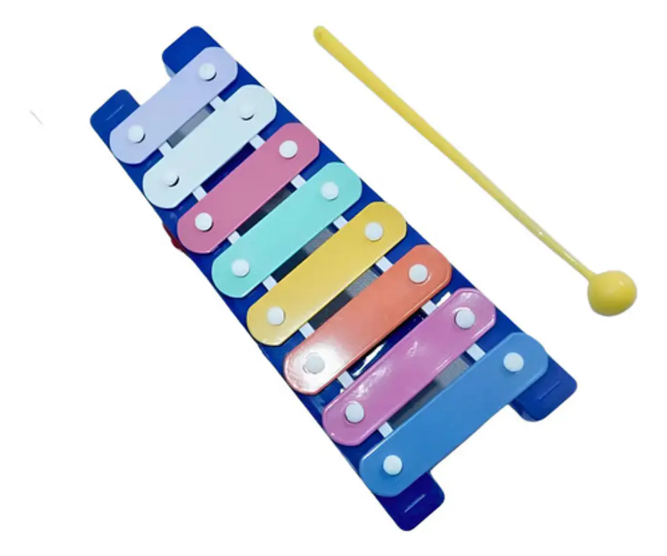 Marimba Xilófono Instrumento Juguete Infantil Musical 24cm 1