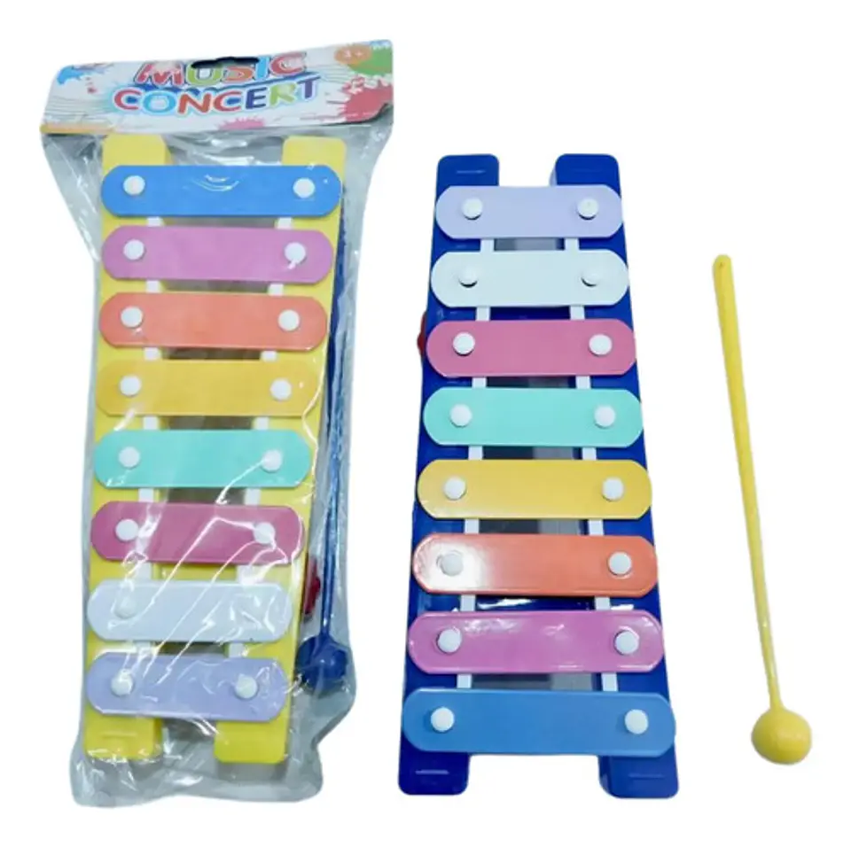 Marimba Xilófono Instrumento Juguete Infantil Musical 24cm 2