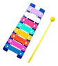Marimba Xilófono Instrumento Juguete Infantil Musical 24cm - Miniatura 3