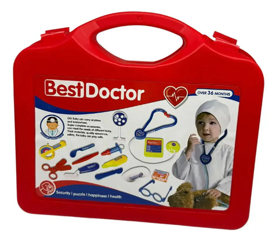 Doctora Maletín Enfermería Maletín Juguete Medico Juego 2