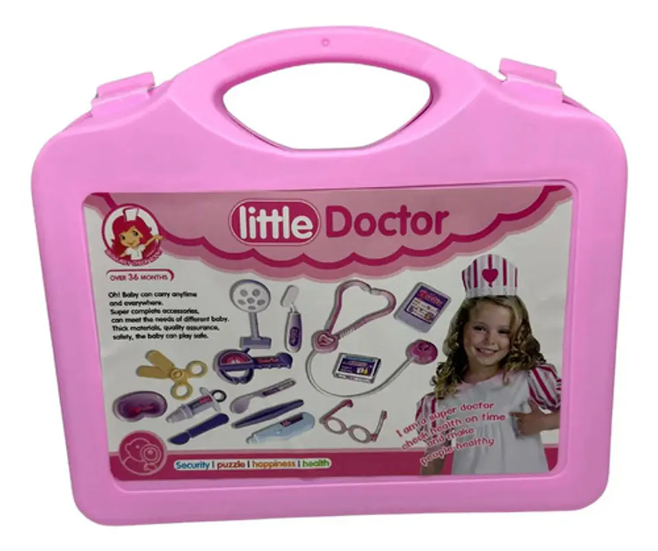 Doctora Maletín Enfermería Maletín Juguete Medico Juego 6