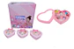 Juego Anillos Pulseras Niñas Estuche Lujo Corazón Juguetes - Miniatura 1