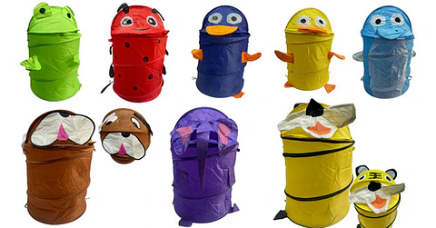 Cesto,bolsa Organizadora,ropero,contenedor Infantil Animales