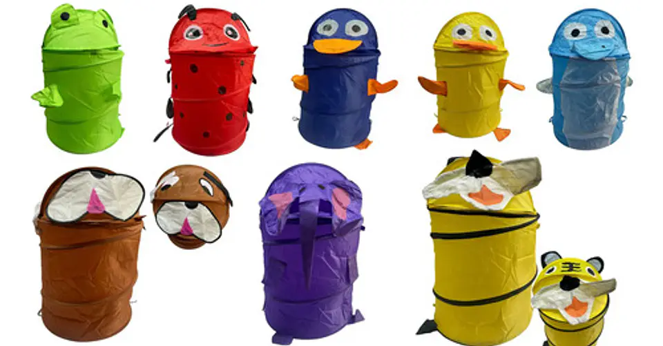 Cesto,bolsa Organizadora,ropero,contenedor Infantil Animales 1