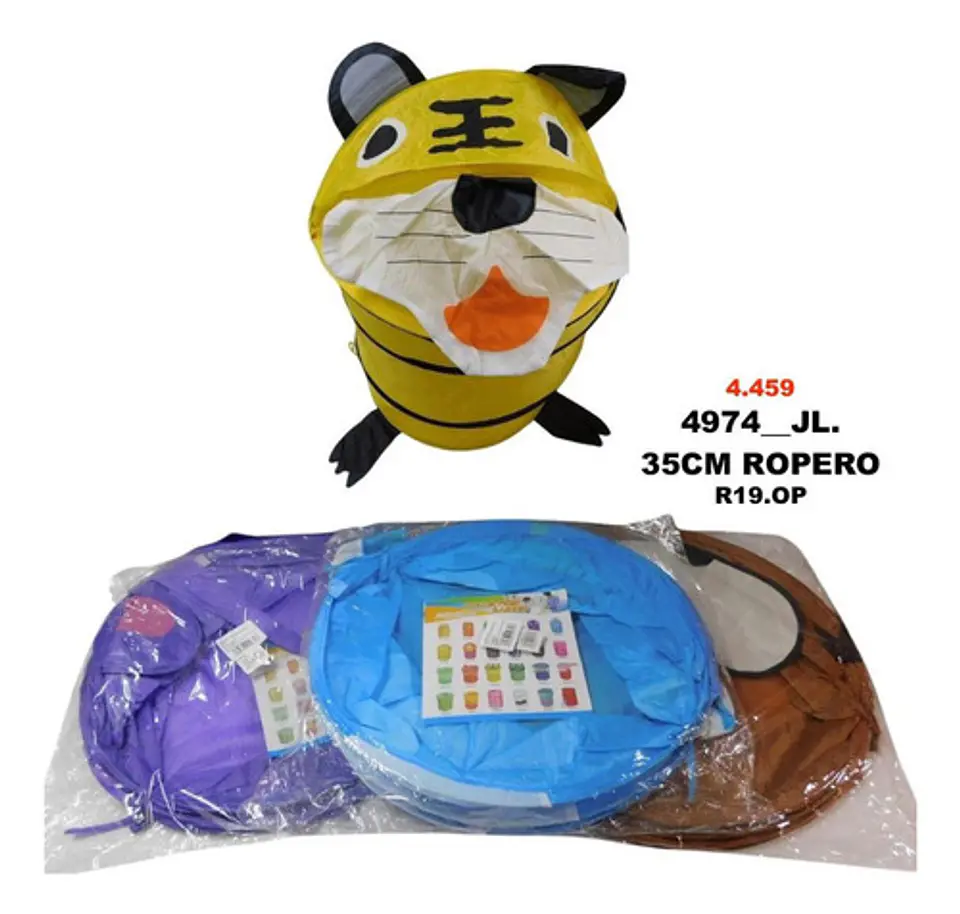 Cesto,bolsa Organizadora,ropero,contenedor Infantil Animales 3