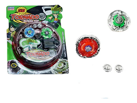 Estadio Batalla Beyblade Punta De Metal 2 Trompos Juguete