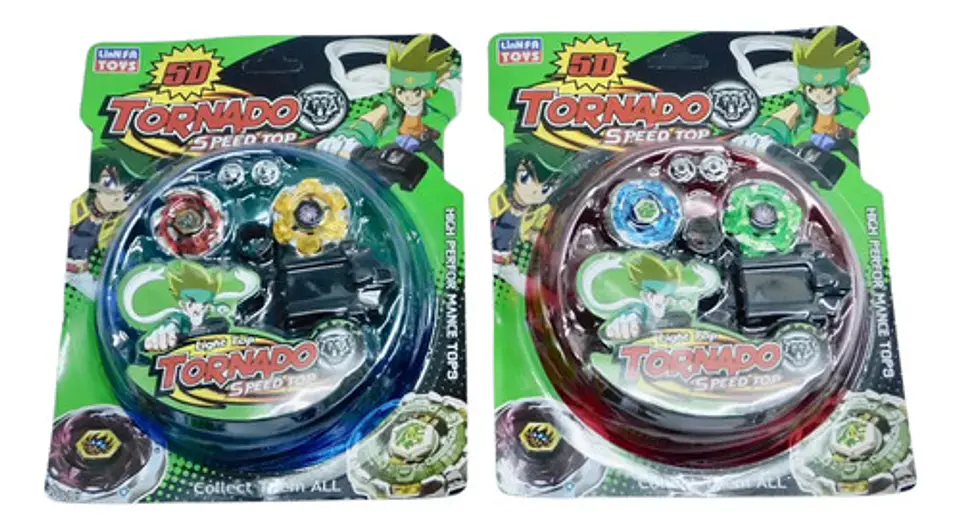Estadio Batalla Beyblade Punta De Metal 2 Trompos Juguete 3