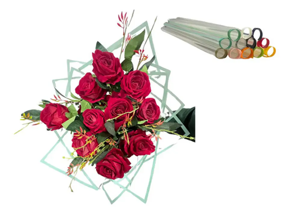 Ramo Artificial Decoradas Con Papel Coreano Regalo Svalentín 2