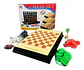 Juego 4 En 1 Juguetes  Ajedrez  Escalera Rummi - Miniatura 4