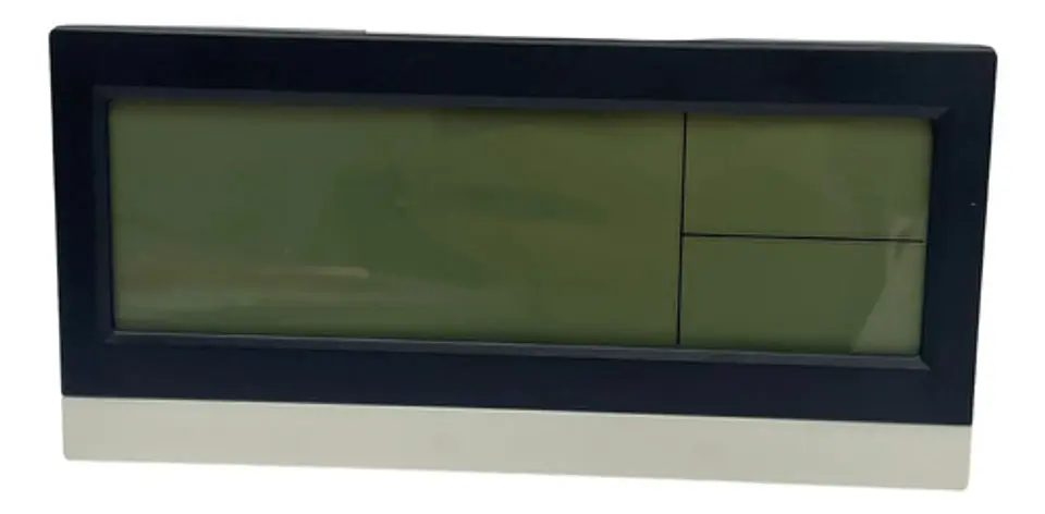 Reloj De Mesa Digital Con Temperatura Colores Negro Y Blanco 4