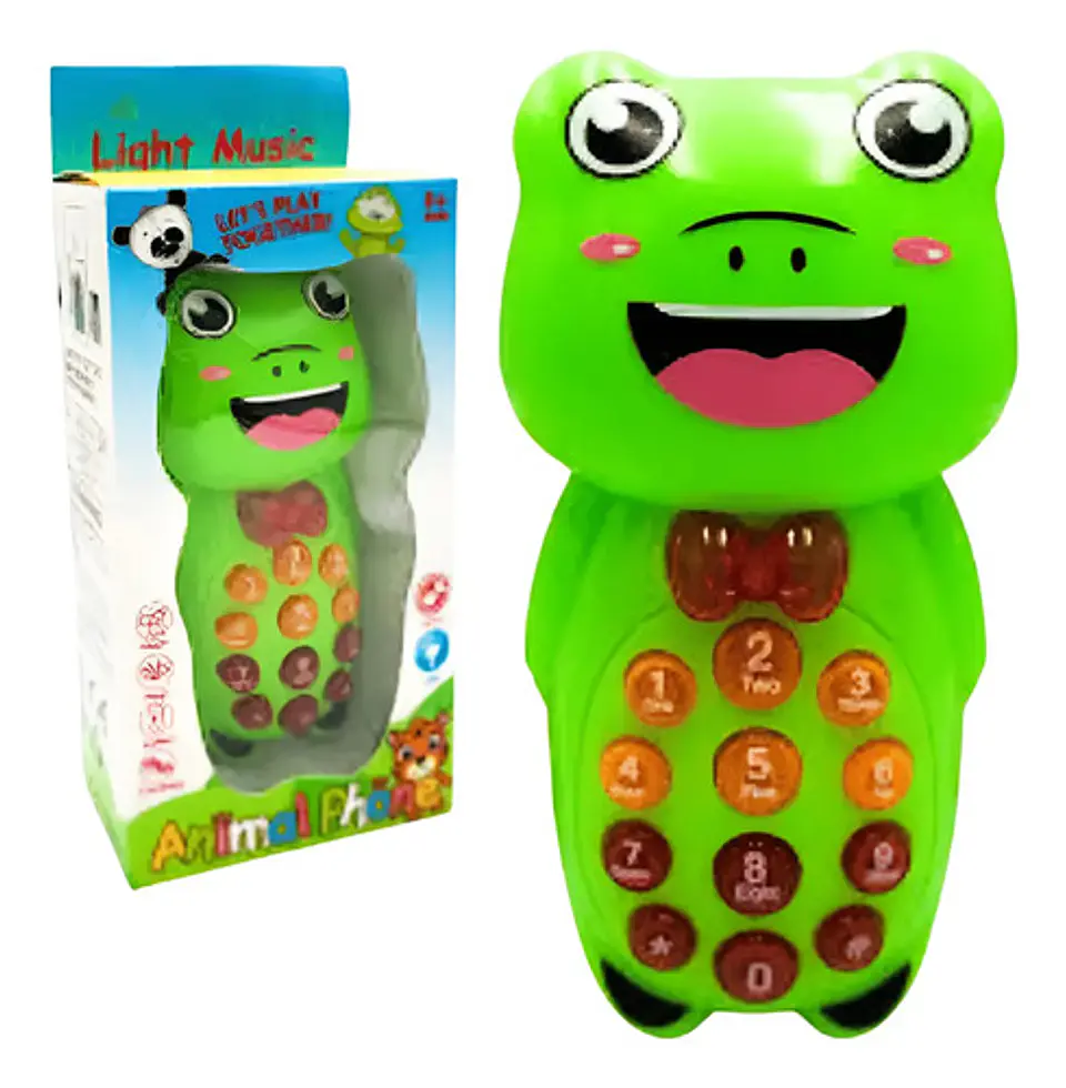 Juguete Celular Juego Sapito Bebes Animalitos Sonidos Regalo 1