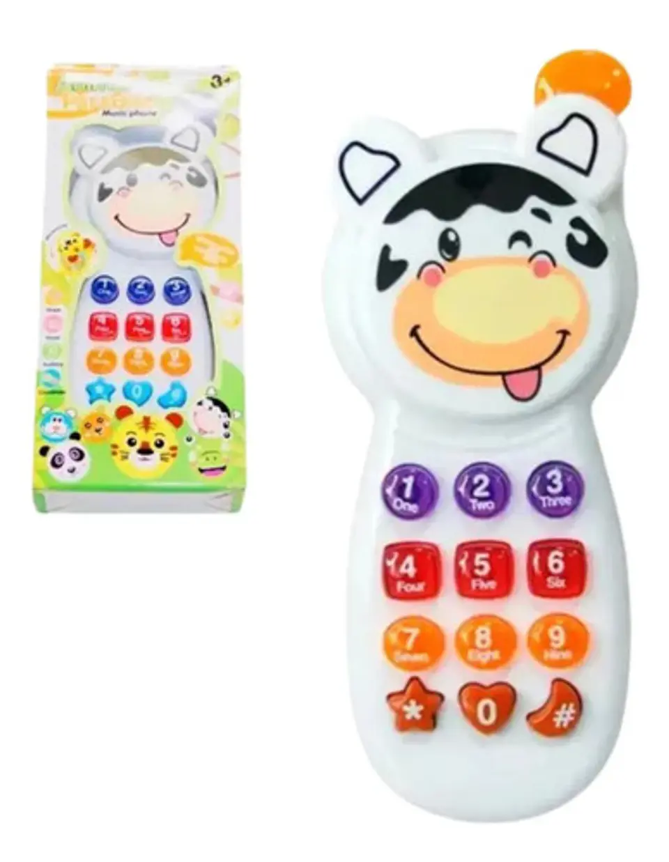 Juguete Celular Juego Sapito Bebes Animalitos Sonidos Regalo 5