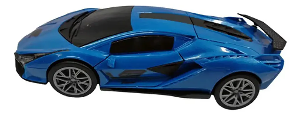 Carro Deportivo Amarillo Con Luces, Sonidos, Juguete Niño 10