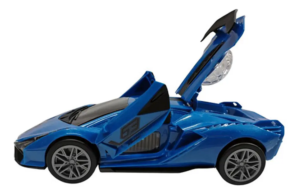 Carro Deportivo Amarillo Con Luces, Sonidos, Juguete Niño 12