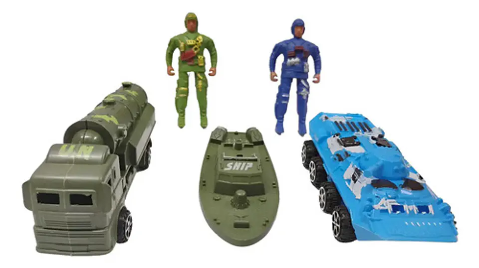 Militar Soldados Juguete Figuras Acción Juego Niños Soldad 1