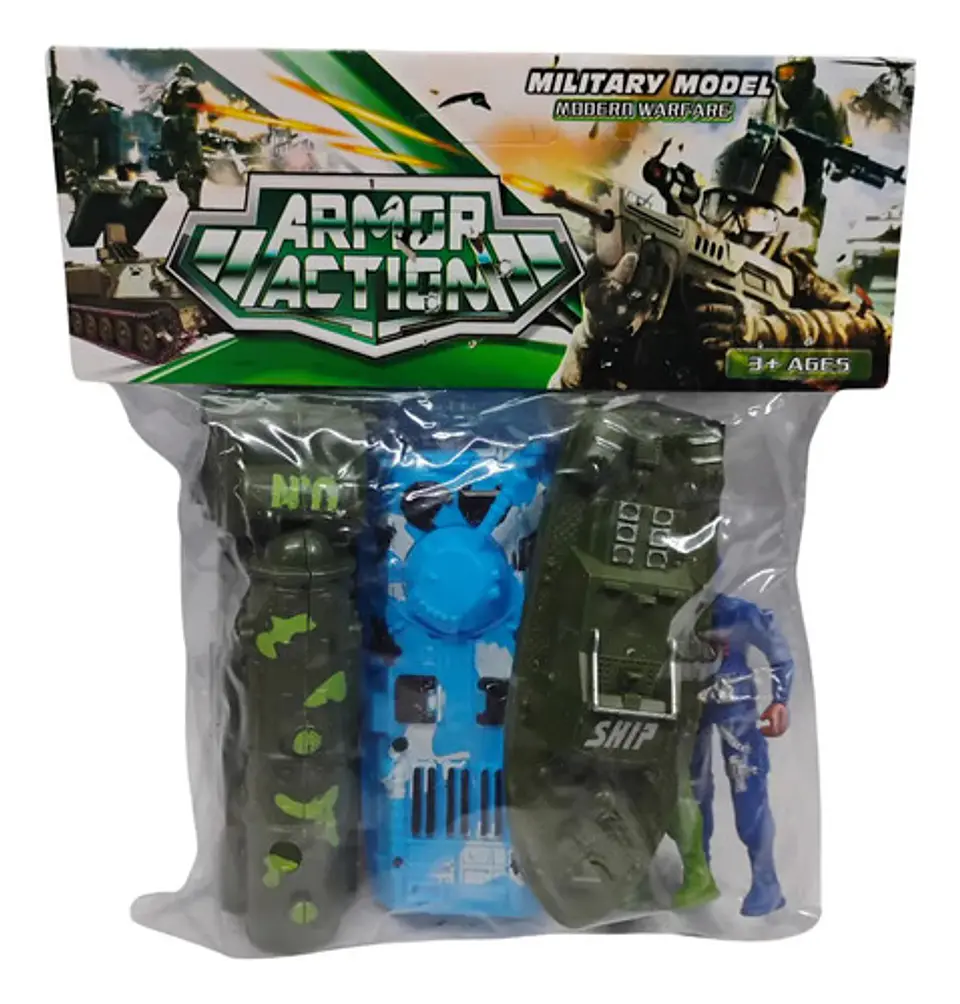 Militar Soldados Juguete Figuras Acción Juego Niños Soldad 6