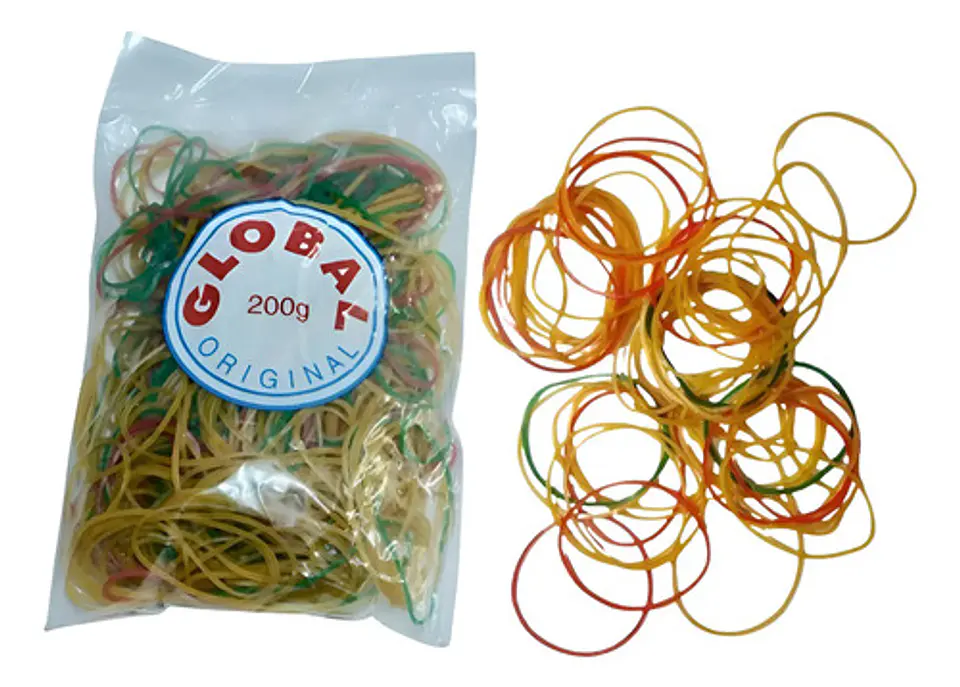 Bolsa De Bandas Elásticas, Ligas Siliconadas ,cauchos 200 G 1