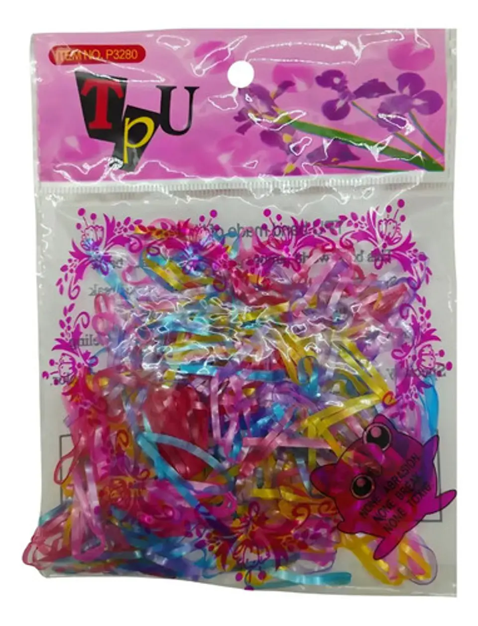 Bandas De Caucho Para El Pelo, Ligas Resistentes, Bolsas X4 4