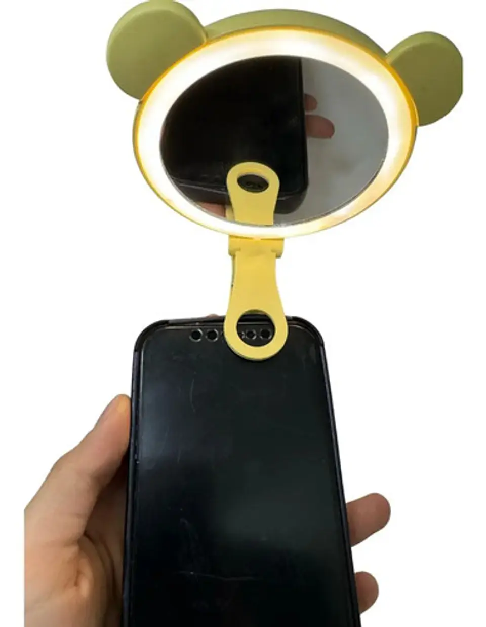 Aro De Luz En Forma De Animales Con Espejo Para El Celular 3 3