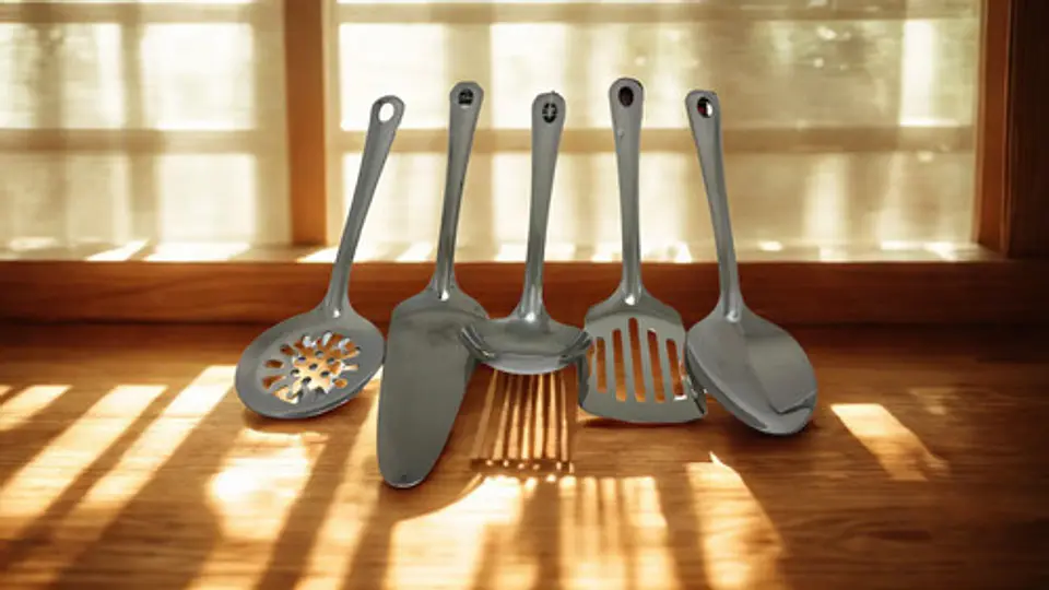 Cucharones X5 Cucharas Acero Inoxidable Utensilios Cocina 2
