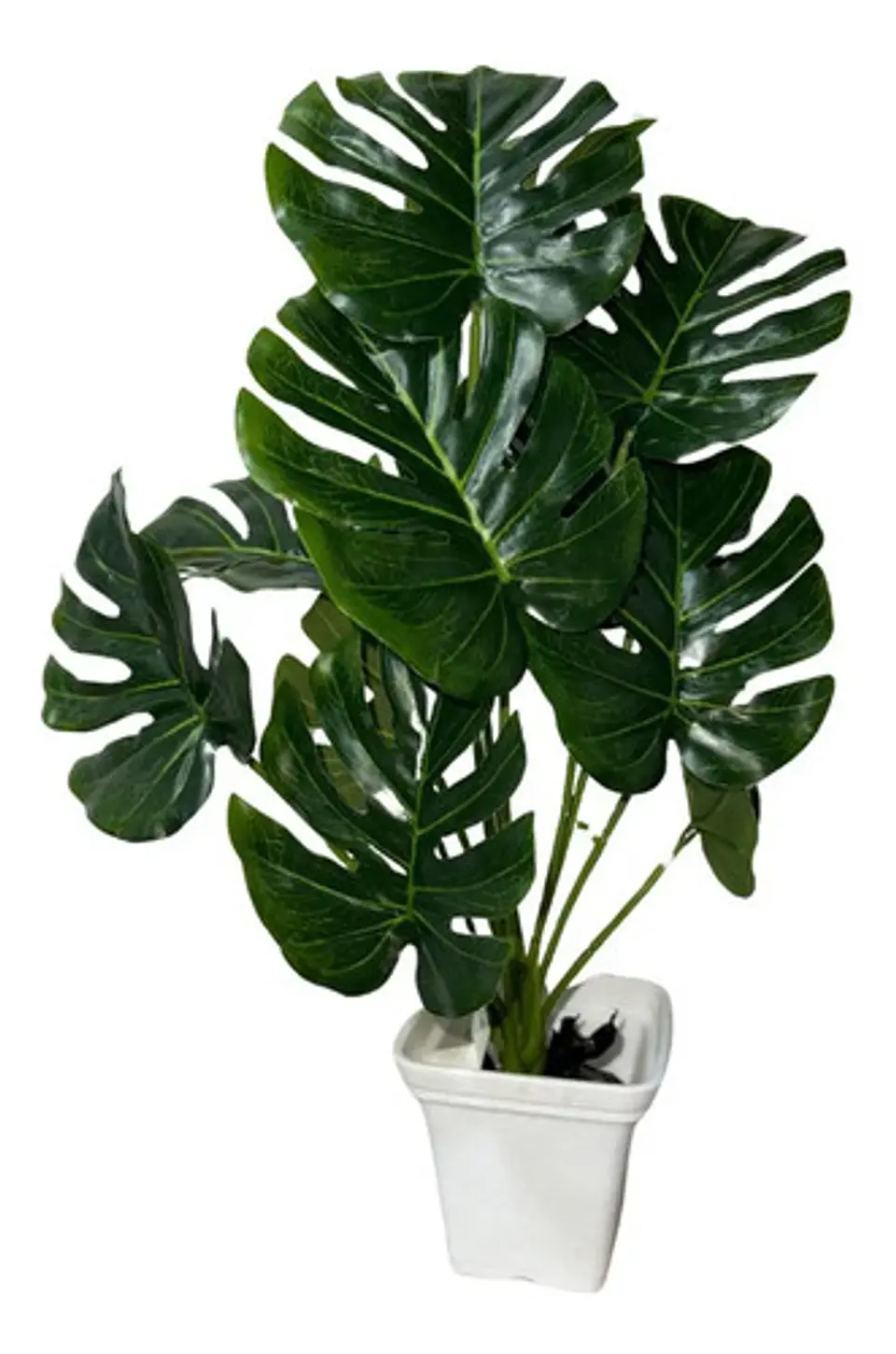 Planta Artificial Hojas Balazo Decoración X1 Und Jardines 3