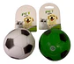 Juguete Pelota Hule Futbol Perro Mascotas 6 Cm X 2und Sonido - Miniatura 1
