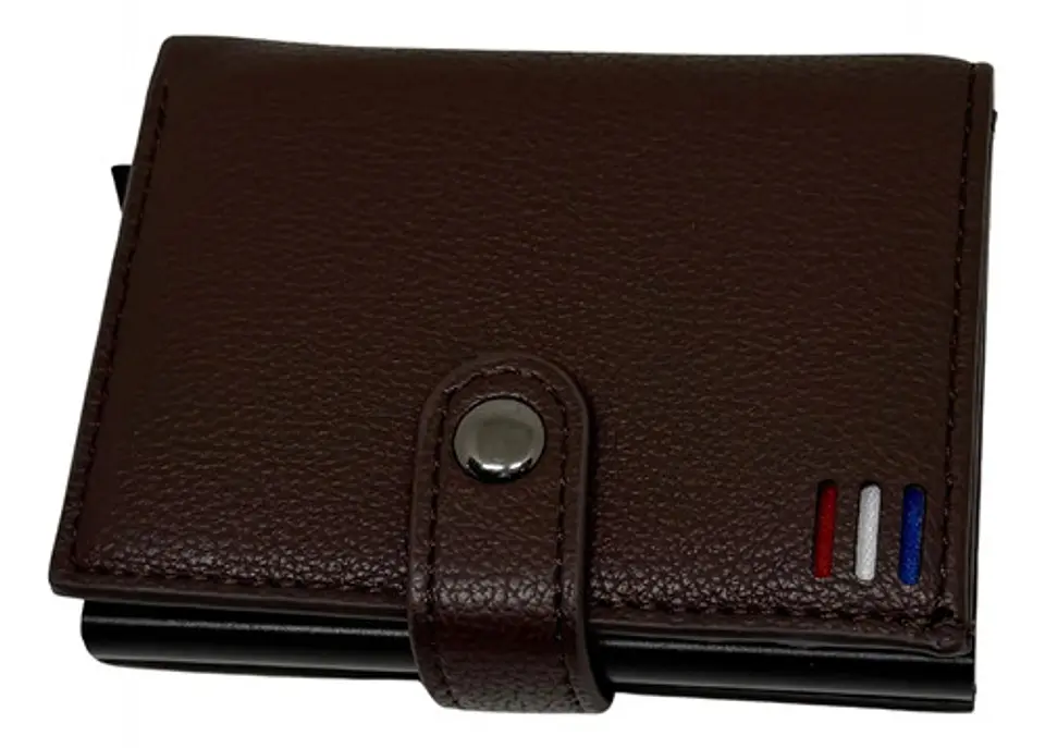 Billetera Tarjetero Portadocumentos Cartera 4compartimientos 3